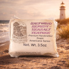 Saltwind Remedy – Sea Salt & Tea Tree Soap  Americana Series | Inspired by Dr. Elizabeth Blackwell